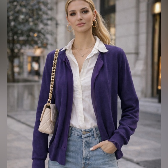 Bottega Veneta Sweaters - Bottega Veneta Cashmere Silk Lined Cardigan